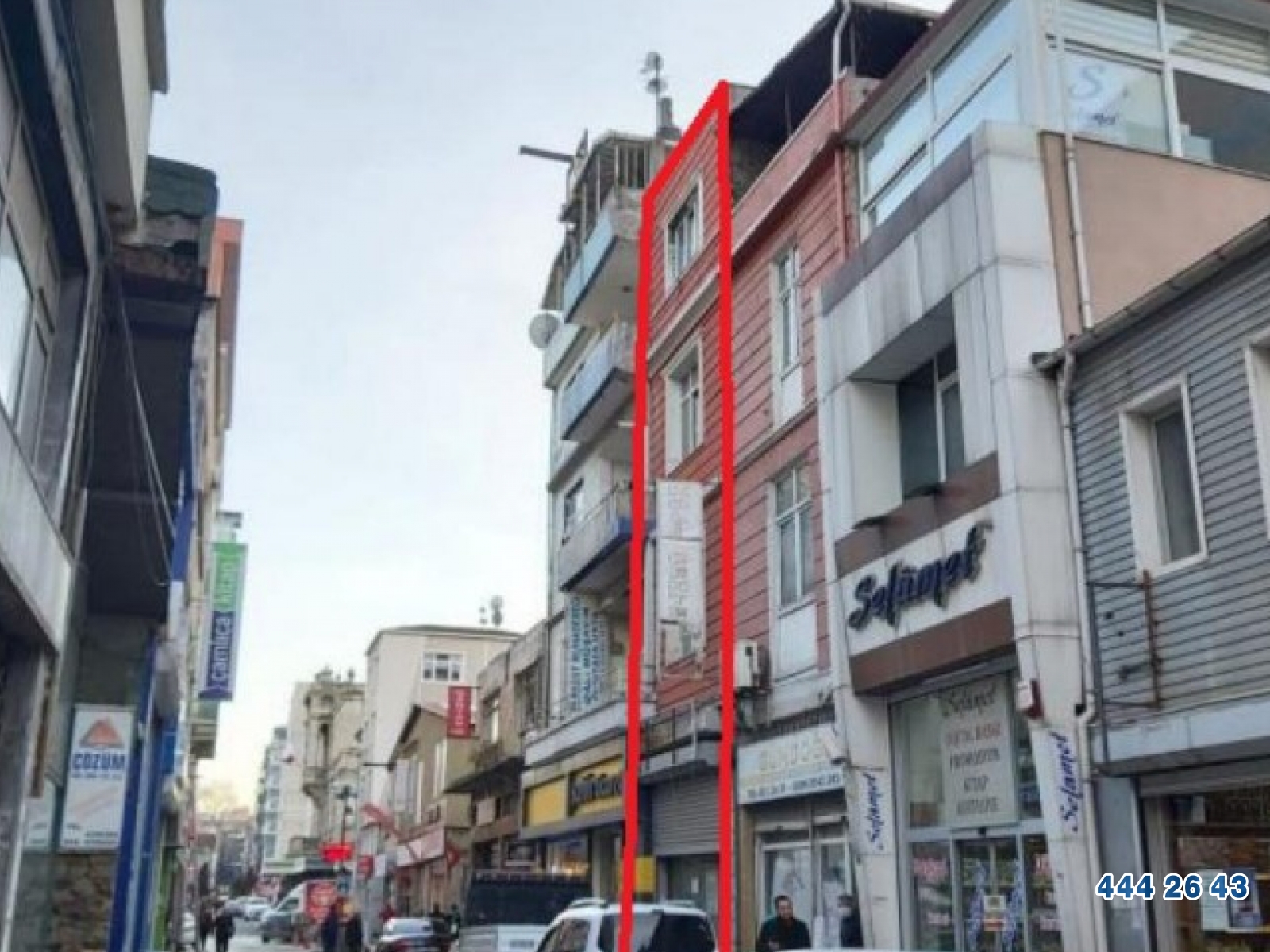 Türkiye Finans'tan Samsun İlkadım'da 377 m² Asma Katlı Dükkan